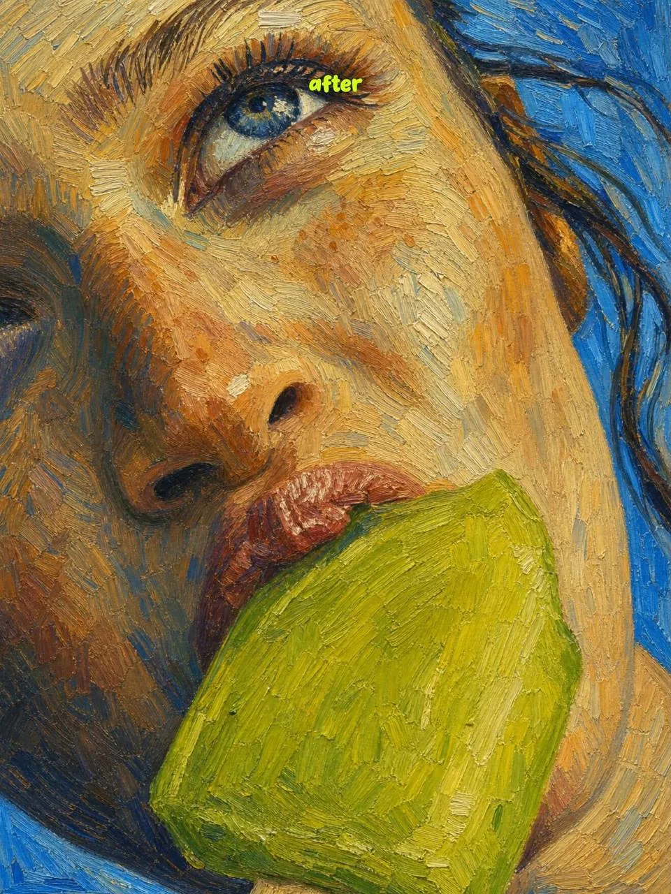 تبدیل عکس به نقاشی رنگ روغن پست امپرسیونیسم